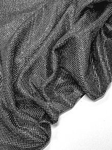 Textil - Šatovka LUREX-LUX (Čierna) - 15325031_