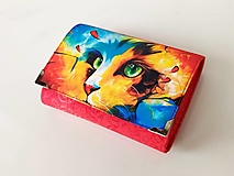 Cat Art - peněženka i na karty