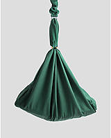 Detský textil - homba baby hačka závesná kolíska bavlnená zelená - 15326392_