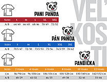 Topy, tričká, tielka - Kreatívna Panda „Pravá hemisféra“ - 15327114_