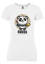 Topy, tričká, tielka - Kreatívna Panda „Pravá hemisféra“ - 15327115_