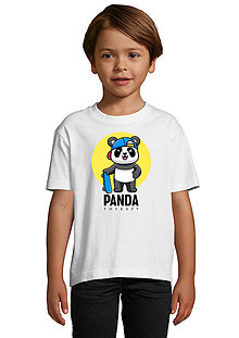 Topy, tričká, tielka - Hustá Panda „Kicflip♥“ - 15325319_