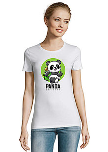 Topy, tričká, tielka - Turistická Panda „Typ číslo jedna“ - 15328544_