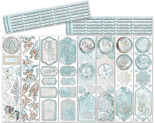 Papier - Margaret Winter Coming scrapbook papier dodatkový - 15331880_