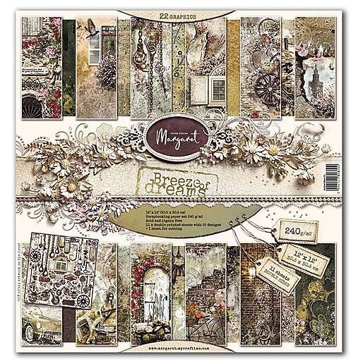  - Margaret Breeze of dreams scrapbook papier 12x12 - 15332060_