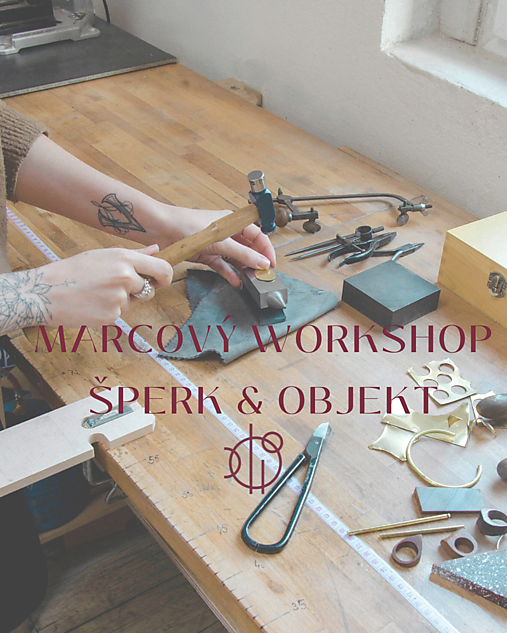 Workshop mosadz+drevo šperk/objekt MAREC