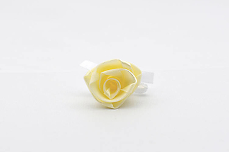 Svadobné pierka - Pierko žlté ruža - 15330471_