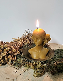 Sviečky - Busta ženy v darčekovom balení - 15331456_