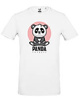 Topy, tričká, tielka - Zmyselná Panda „Namasté ♥“ - 15329690_