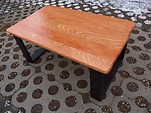 Nábytok - Konferenčný stolík - červený smrek - 15333068_