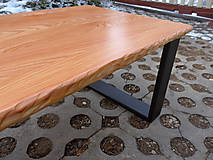 Nábytok - Konferenčný stolík - červený smrek - 15333071_