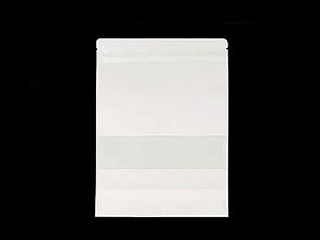 Obalový materiál - Biely sáčik s priehľadom 10 ks (12x18 cm) - 15332812_
