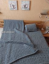 Úžitkový textil - Jemnučká a ľahká deka/prehozy na sedaciu súpravu z priadze alize puffy - 15335939_