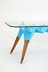 Nábytok - Konferenčný stolík "Blue hedgehog" - 15339698_