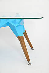 Nábytok - Konferenčný stolík "Blue hedgehog" - 15339699_