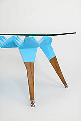 Nábytok - Konferenčný stolík "Blue hedgehog" - 15339705_