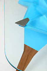 Nábytok - Konferenčný stolík "Blue hedgehog" - 15339708_