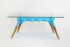 Nábytok - Konferenčný stolík "Blue hedgehog" - 15339715_