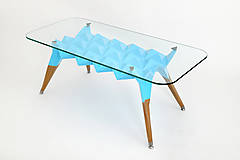 Nábytok - Konferenčný stolík "Blue hedgehog" - 15339718_