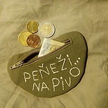 Peňaženky - Peňaženka pivárska - 15344920_