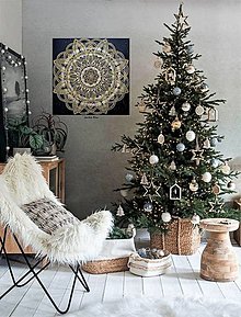 Obrazy - RODINNÁ MANDALA na mieru❤️originálny vianočný darček pre celú rodinu,talizman, energetický obraz - 15344632_