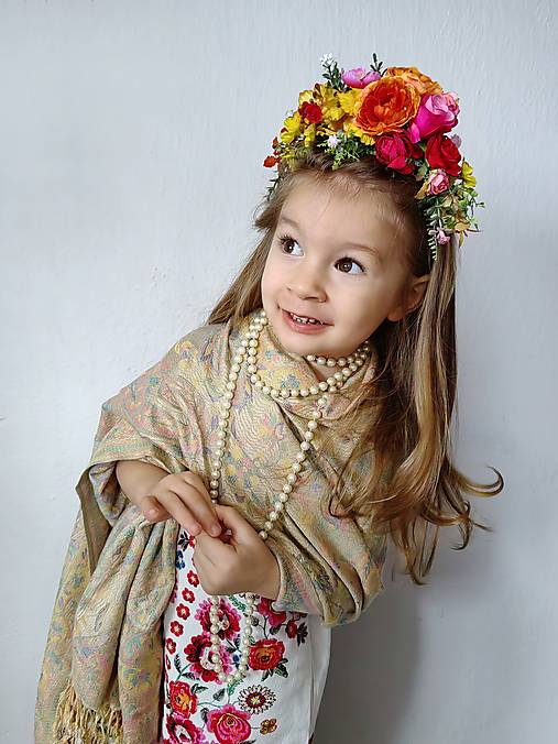 Detská Frida čelenka "dúšok lásky"