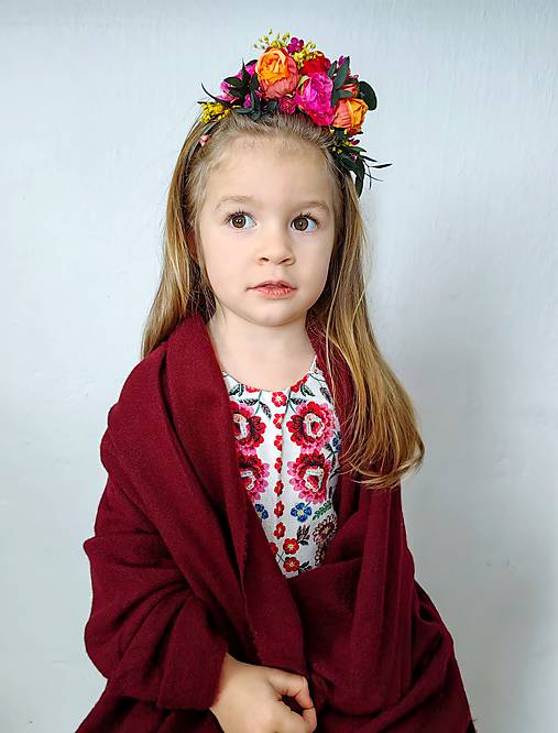 Detská Frida čelenka "farby leta"