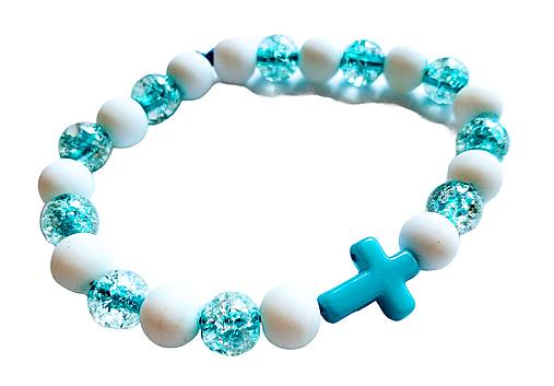 Náramky - Náramok Kríž - 15347418_