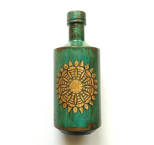 Nádoby - Flaša na domácu pálenku - 15347638_