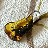 Náhrdelníky - Natural Amber Pendant / Prívesok prírodný jantár - 15352703_
