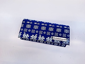 Peňaženky - Peňaženka s malým čičmanským vzorom - 15352124_
