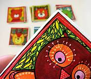Hračky - Textilné pexeso  (Zvieratká na výber po páre kartičiek) - 15351445_