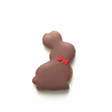 Príbory, varešky, pomôcky - Vykrajovačka Zajac "čokoládový" - 15352238_