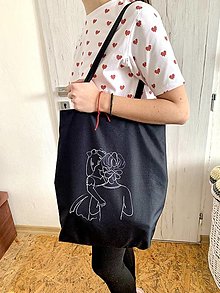 Nákupné tašky - Taška matka s dcérou - 15353660_