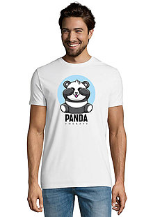 Topy, tričká, tielka - Šťastná Panda „Neviditeľná“ - 15353235_