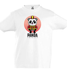 Topy, tričká, tielka - Hrdinská Panda „Pandahasič“ - 15354117_
