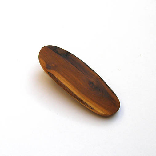 Ozdoby do vlasov - Drevená pinetka do vlasov - hlošinová - 15353999_