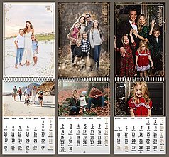 Papiernictvo - Obojstranný kalendár s Vašimi fotografiami - 15357255_