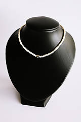 Náhrdelníky - shell perlový náhrdelník - srdce - 15356889_