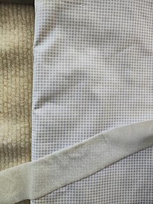 Textil - VLNIENKA na mieru 100 % bavlna deka 200 x 200 cm/ 200 x 220 cm / 200 x 240 cm / 220 x 240 cm Pepito béžové - 15356276_