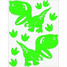 Papier - Neónové nažehľovačky Dino IV (Zelená) - 15355574_