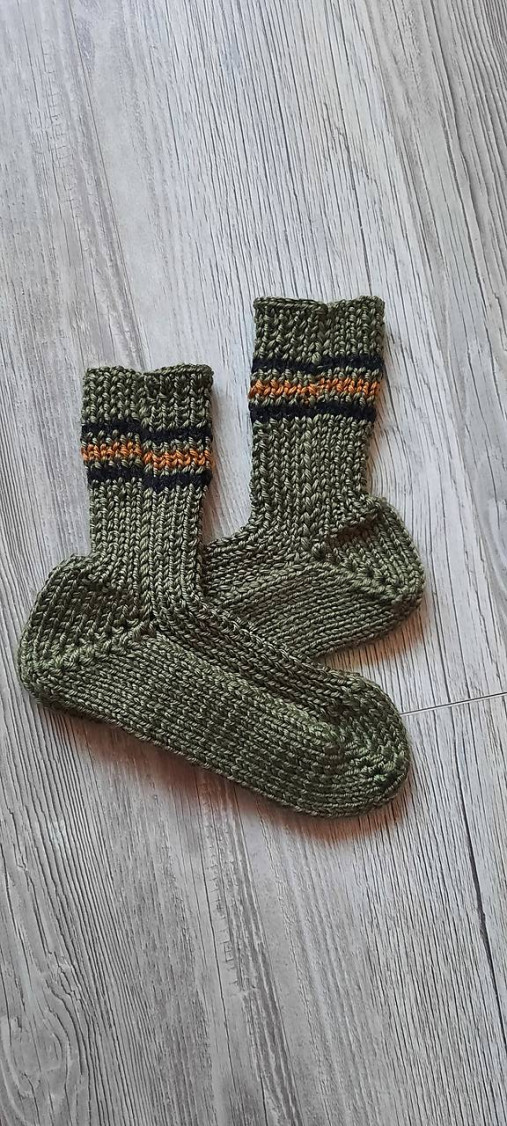 ponožky  veľ.42-43 (42-43 zelené)