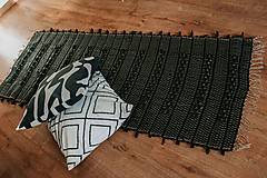 Úžitkový textil - DekorJo koberec, behúň, rohožka z recklovanej kože - 15357150_