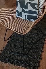 Úžitkový textil - DekorJo koberec, behúň, rohožka z recklovanej kože - 15357152_