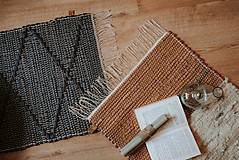 Úžitkový textil - DekorJo koberec, behúň, rohožka z recklovanej kože - 15357223_