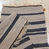 Úžitkový textil - DekorJo koberec, behúň, rohožka z recklovanej kože - 15357344_