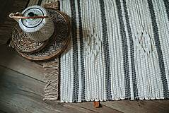 Úžitkový textil - DekorJo koberec, behúň, rohožka z recklovanej kože - 15357397_