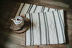 Úžitkový textil - DekorJo štóla na stol, prestieranie, obrus z kože a bavlny - 15357493_