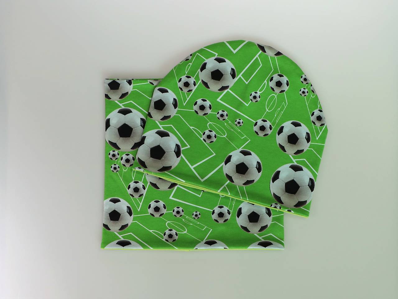 Futbal čiapka, nákrčník alebo set