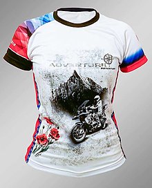 Topy, tričká, tielka - Funkčné tričko PEAX MOTO ENDURO w (XS - Biela) - 15360634_